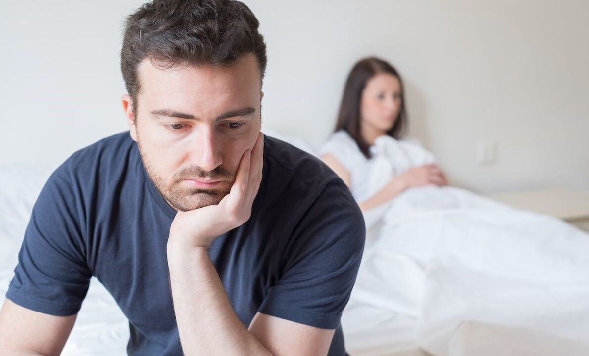 Un uomo con scarsa potenza, come aumentarla